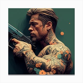 Tattooed Man 4 Canvas Print