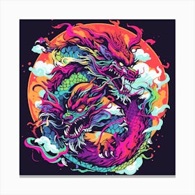 Dragons Canvas Print