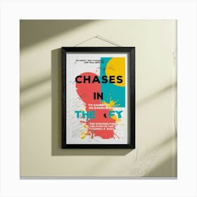 Chase In The City Canvas Print