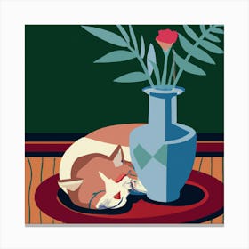 Catvase Canvas Print