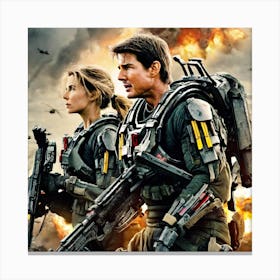 Edge Of Tomorrow Canvas Print