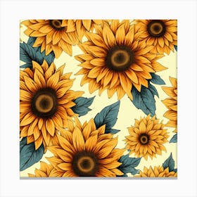 Sunflowers 9 Canvas Print