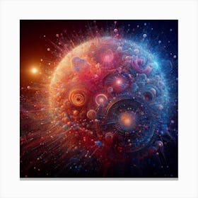 Fractal Cosmology Canvas Print