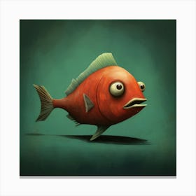 Cute Fish 1 Canvas Print