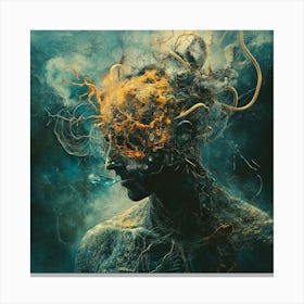 'The Head' 3 Canvas Print