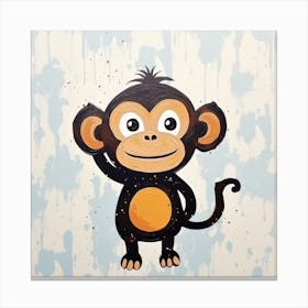 Monkey Canvas Print