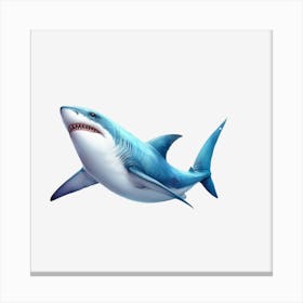 Great White Shark Canvas Print