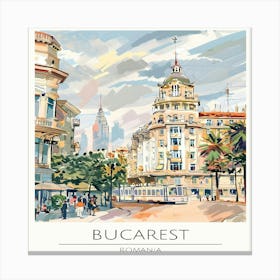 Budapest Romania Canvas Print