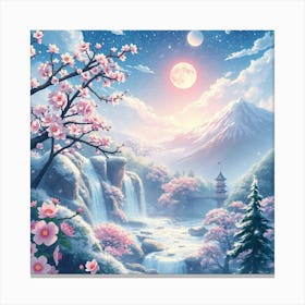 Cherry Blossoms 5 Canvas Print