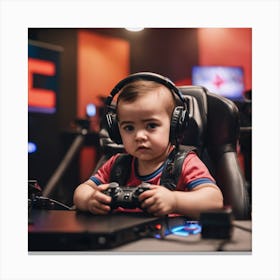 Gamebaby Canvas Print