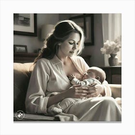 Mother'S Love Canvas Print