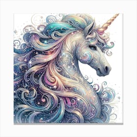 Unicorn Painting 2 Canvas Print