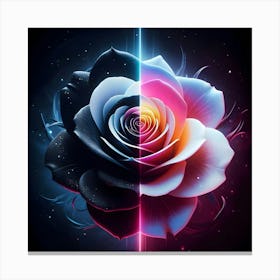 Two Roses Canvas Print