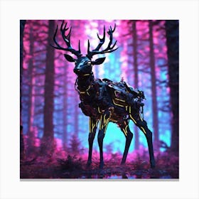 Deer In The Forest 96 Canvas Print