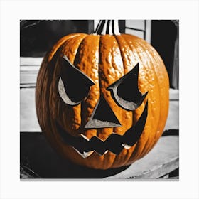 Jack O Lantern 1 Canvas Print