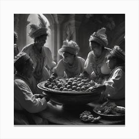 'A Feast For The Eyes' Canvas Print