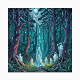Forest Of Ghosts Canvas Print