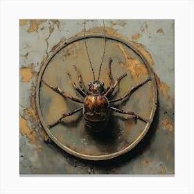 The Circle Beetle Canvas Print