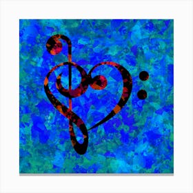 Heart Of Music Canvas Print