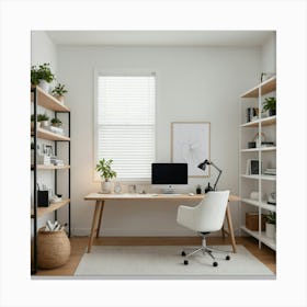 Home Office 11 Canvas Print