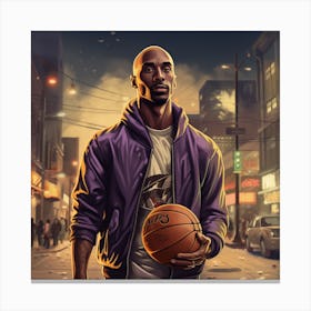 GTA Style Kobe Canvas Print