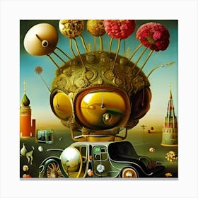 'The Car' Canvas Print