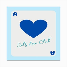 Self Love Club Canvas Print