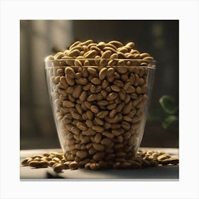 Coffee Beans 368 Canvas Print