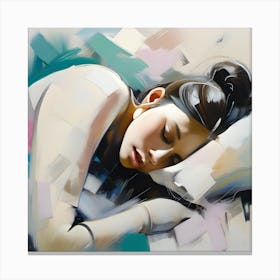 'Sleep' 3 Canvas Print