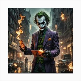 Joker 241 Canvas Print