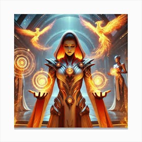 Kaida Ashheart Scifi Canvas Print