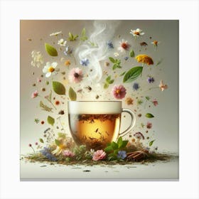 Cup Of Tea Canvas Print