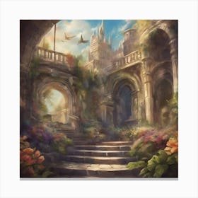 Fantasy Painting Canvas Print