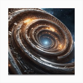 Spiral Galaxy Canvas Print