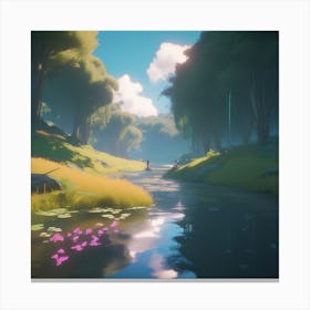 Twilight Forest 3 Canvas Print