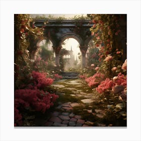 Surreal Love Garden By Csaba Fikker 19 Canvas Print