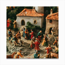 Nativity Scene 19 Canvas Print