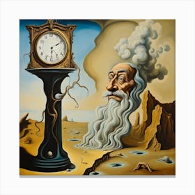 Old Father Time Canvas Print