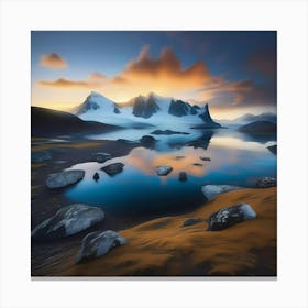 ANTARTICA SEASCAPE 1 Canvas Print