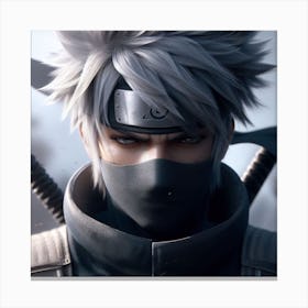 Kakashi Sensei 4 Canvas Print