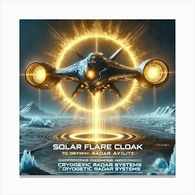 Solar Flare Cloak 1 Canvas Print