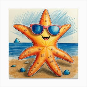 Starfish 10 Canvas Print