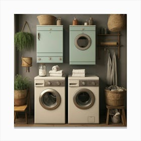 Default Default Vintage Laundryfor Defferent Seasons Aestethic 2 Canvas Print