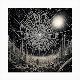 Strings of existence Canvas Print