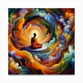 Buddha Meditation Canvas Print