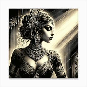 Exotic Beauty Artwork 45 Canvas Print