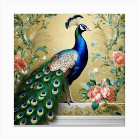 Peacock 3 Canvas Print