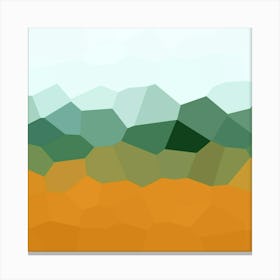 Abstract Landscape Canvas Print