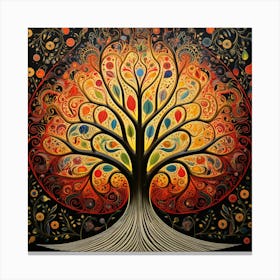 Tree Of Life 6 Canvas Print