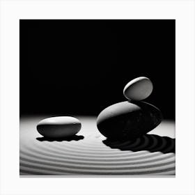 Zen Stones 1 Canvas Print